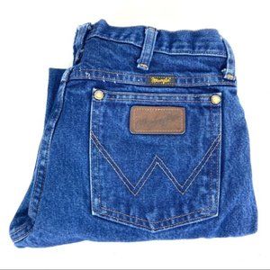 •WRANGLER• Jeans Dark Wash SZ 29x32 Unisex